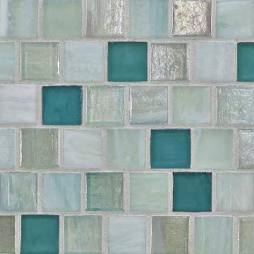 Tommy Bahama<sup>®</sup> 1 x 1 Offset Mosaic / Color - San Blas