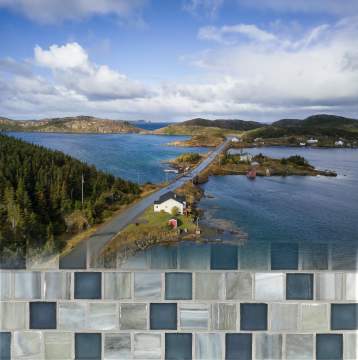 Tommy Bahama<sup>®</sup> 1 x 1 Offset Mosaic / Color - Twillingate 