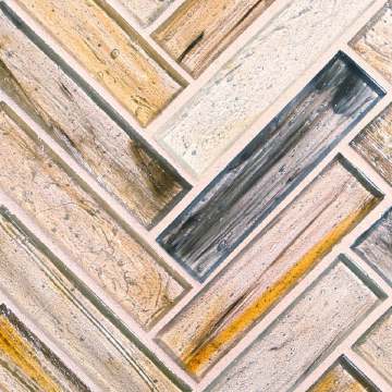 Tozen 1 x 4 Herringbone / Color - Indium Natural