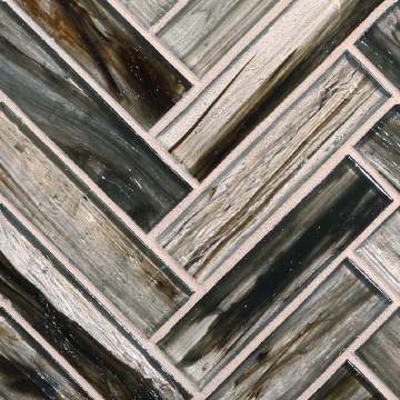 Tozen 1 x 4 Herringbone / Color - Nickel Natural