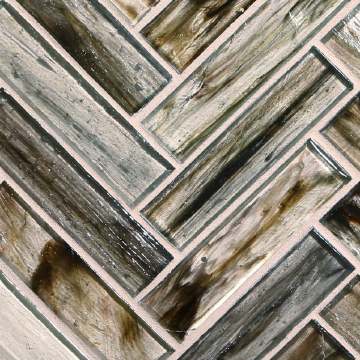 Tozen 1 x 4 Herringbone / Color - Vanadium Natural