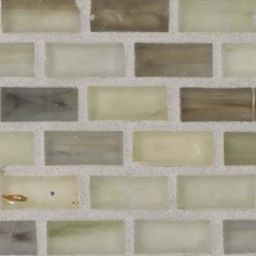 Tozen ½ x 1 Mini Brick / Color - Arsenic Silk