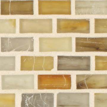 Tozen ½ x 1 Mini Brick / Color - Indium Silk