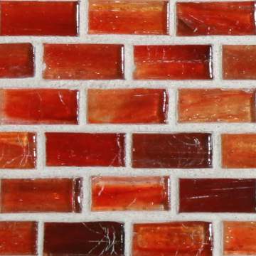 Tozen ½ x 1 Mini Brick / Color - Marrakech Red Natural