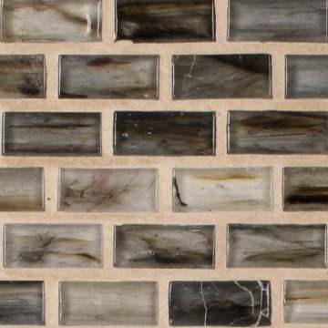 Tozen ½ x 1 Mini Brick / Color - Nickel Natural