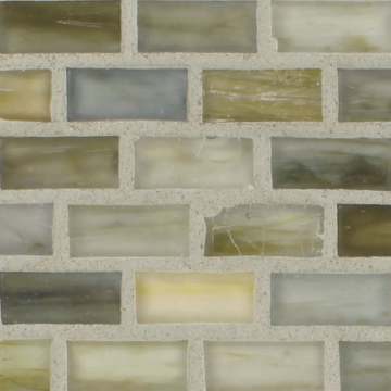 Tozen ½ x 1 Mini Brick / Color - Strontium Silk