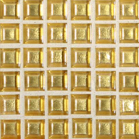 Venetian ½ x ½ Mosaic / Color: Gold / Finish: Smooth (LIMITED TO STOCK ON HAND)